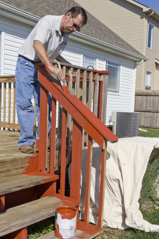 Deck Rail Refinishing