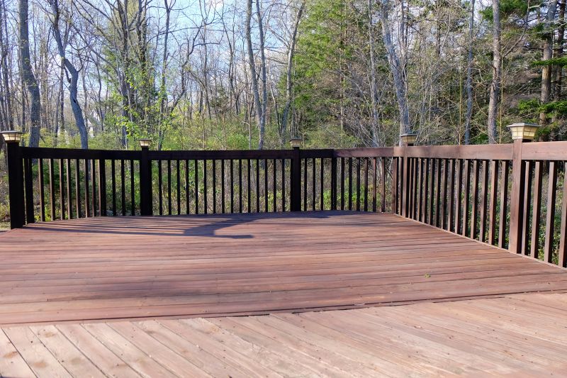 Deck Rails Painting