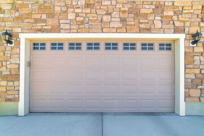 Bright Garage Door