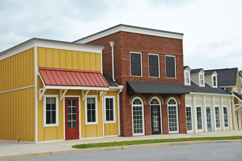 Colorful Exterior Facades
