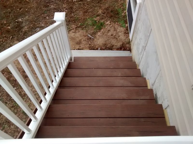Exterior Steps Painting