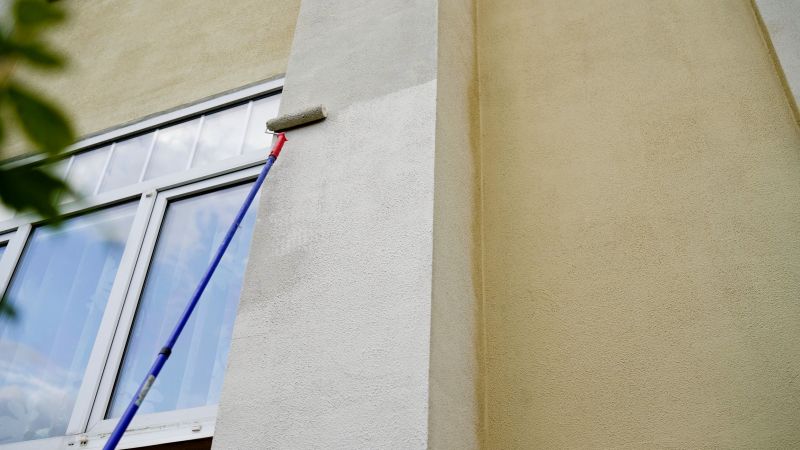 Stucco Painting detail