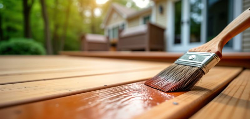 Wood Deck Staining Service